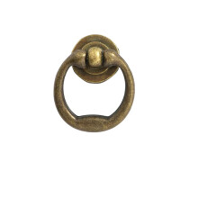 Vintage Bronze Cabinet Handle Drawer Pull, Durable Zinc Alloy T‑Shape Grip for Furniture Closet Door