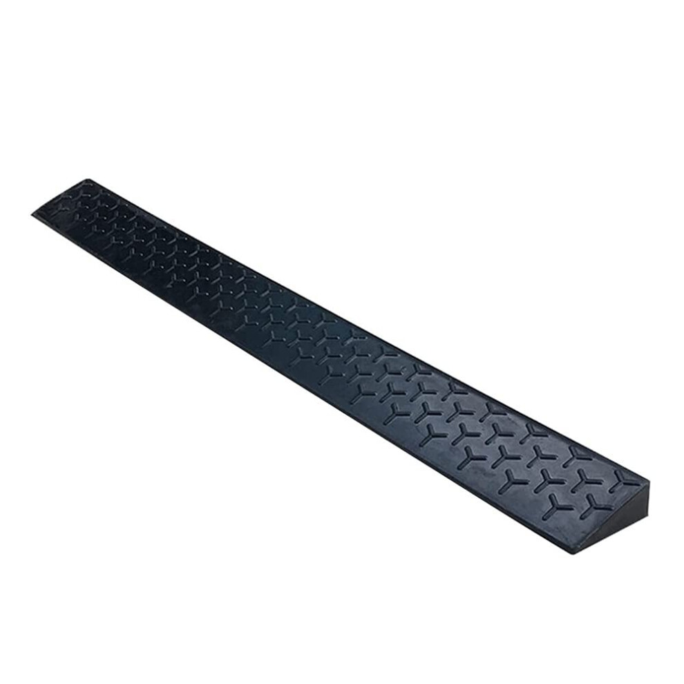 Rubber Threshold Ramp for Wheelchairs and Scooters AntiSlip Heavy Duty Doorway Entry 100x7x2.5