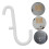 20pcs Heavy Duty Pegboard Hooks and Hangers for Tools, NoDrill Adjustable Storage for Garage Organization 3
