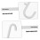 20pcs Heavy Duty Pegboard Hooks and Hangers for Tools, NoDrill Adjustable Storage for Garage Organization 4