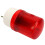 LED Rotating Strobe Beacon Light 10W Red 220V 1