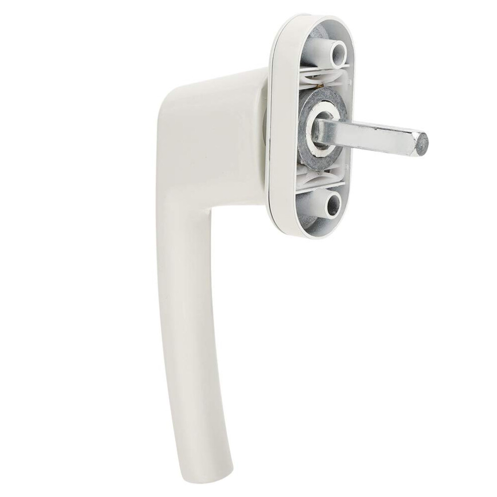 Aluminum Alloy Window Handle White Finish Ergonomic Easy Grip For Balcony Or Patio Door 9771547830221
