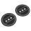 2PCS HUB Adapter Spacer Reel 1mm/0.039in Black 14