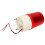 LED Rotating Strobe Beacon Light 10W Red 220V 15