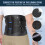 Back Support Belt for Lower Back Pain Relief, Adjustable Lumbar Support Brace with Breathable Mesh Ref: 4375 5