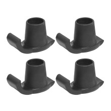 Walker Ski Glides Heavy Duty Anti Slip For Seniors 4 Pack Universal Fit Replacement Foot Pads