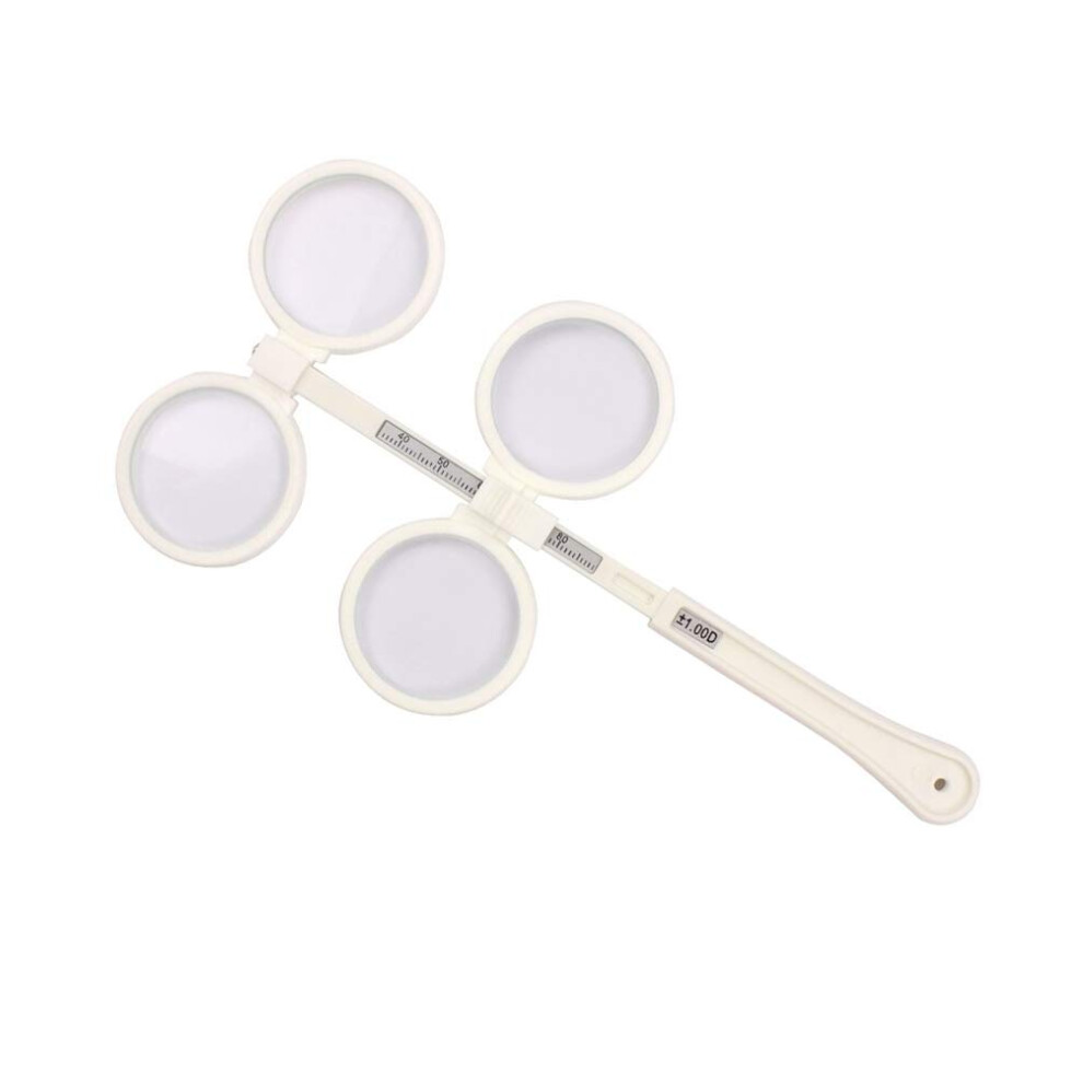 Optometry Trial Lens Flipper 40mm80mm Adjustable Optical Flipper for Eye Examination 1.5 Index