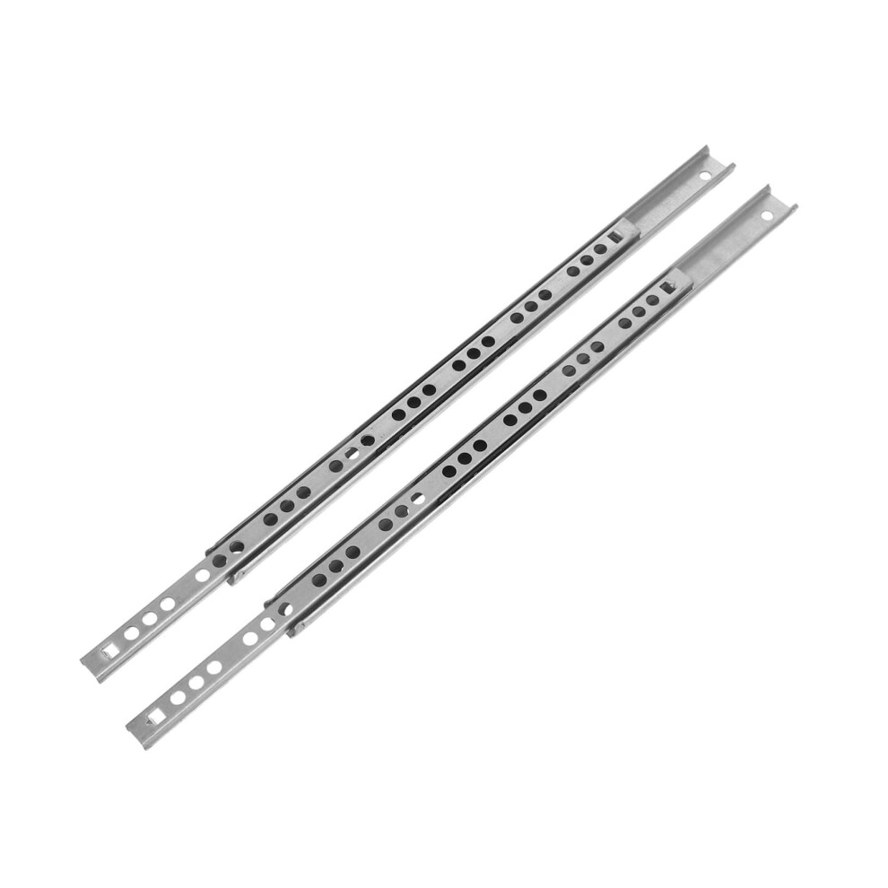 Drawer Slides Bottom Mount Rails For Cabinets, Smooth Low Noise Motion, Durable Short Replacement Design 9771547830627