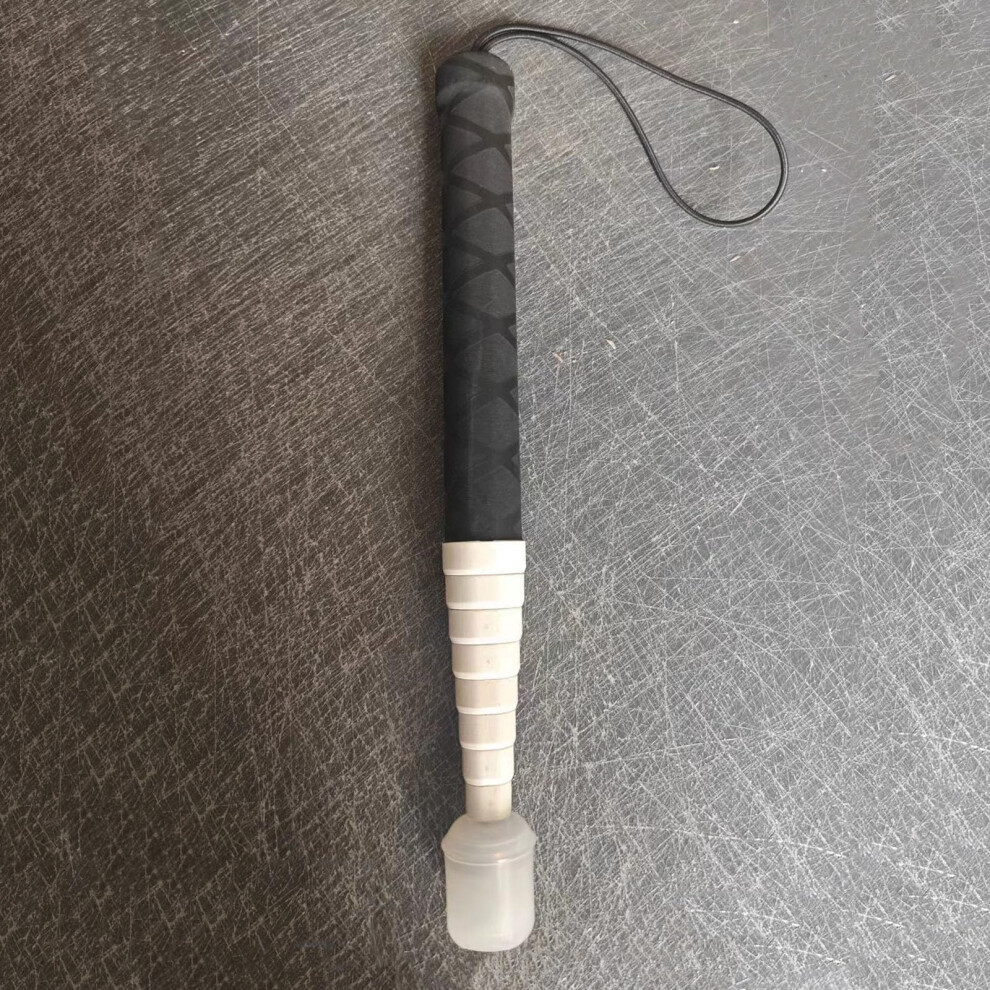 Folding Blind Cane 138cm Titanium Telescopic Walking Stick for Visually Impaired with Reflective Adjustable Grip