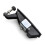 Push Button Cabinet Cam Lock Black 57mm Rod Secure Compression Latch for Distribution Box 3