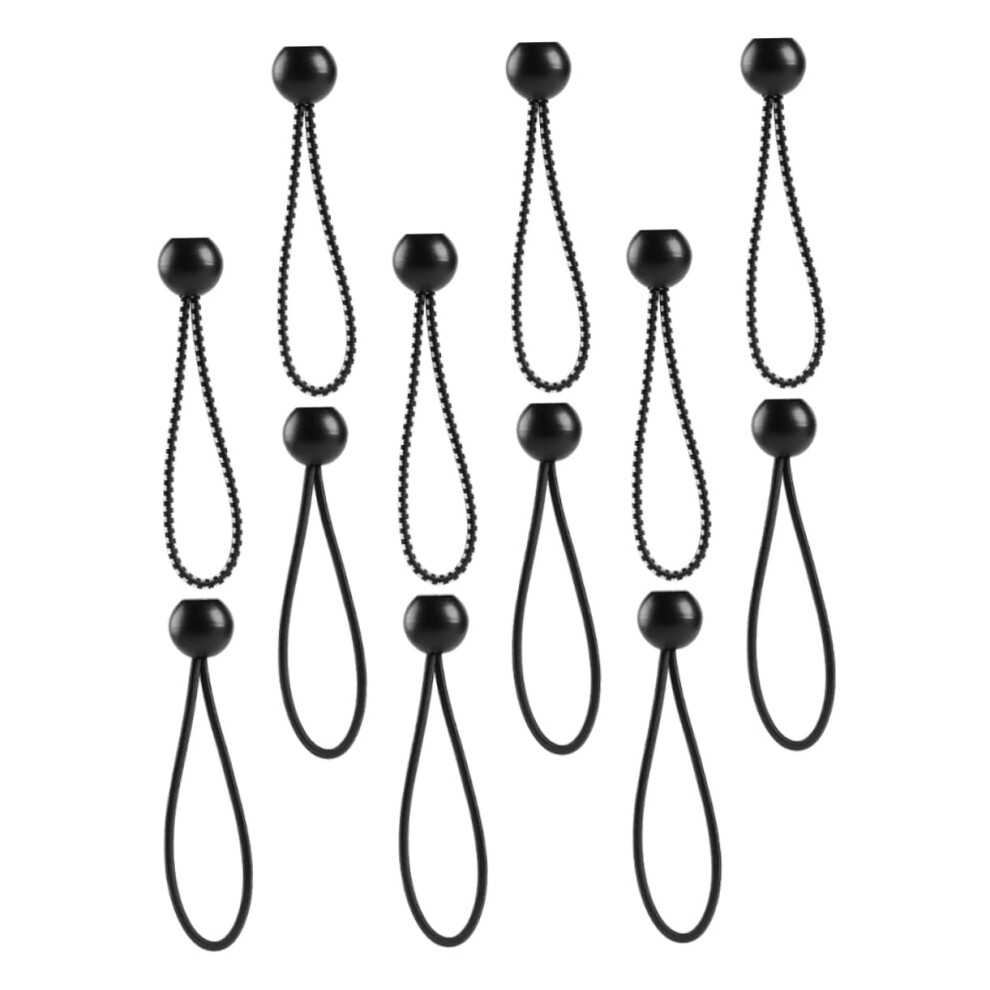12Pcs Heavy Duty Bungee Cords With Tent Clips For Camping Awning And Outdoor Use 9330225303527