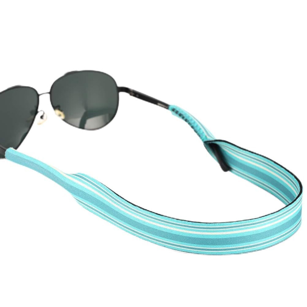 Black Neoprene Eyewear Retainer 2 Pack Floating Sunglasses Strap Adjustable Secure Fit For Water Sports