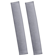 (Gray, 40cm) HOT 2pcs Car Seat Belt Shoulder Pad Cover Protection Cushion Soft Auto Accessories