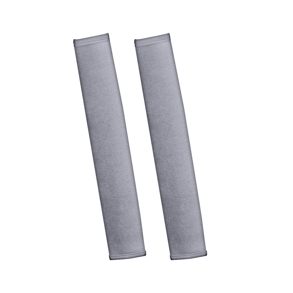 (, 33Cm) New 1Pair Car Seat Belt Shoulder Pad Cover Protection Cushion Soft Auto Accessories Gray 4069369474095