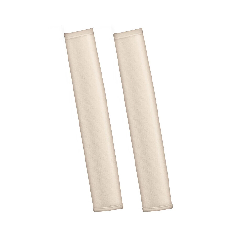 (, 24Cm) 2Pcs Car Seat Belt Shoulder Pad Cover Protection Cushion Soft Auto Accessories Hot Beige 4069369473029