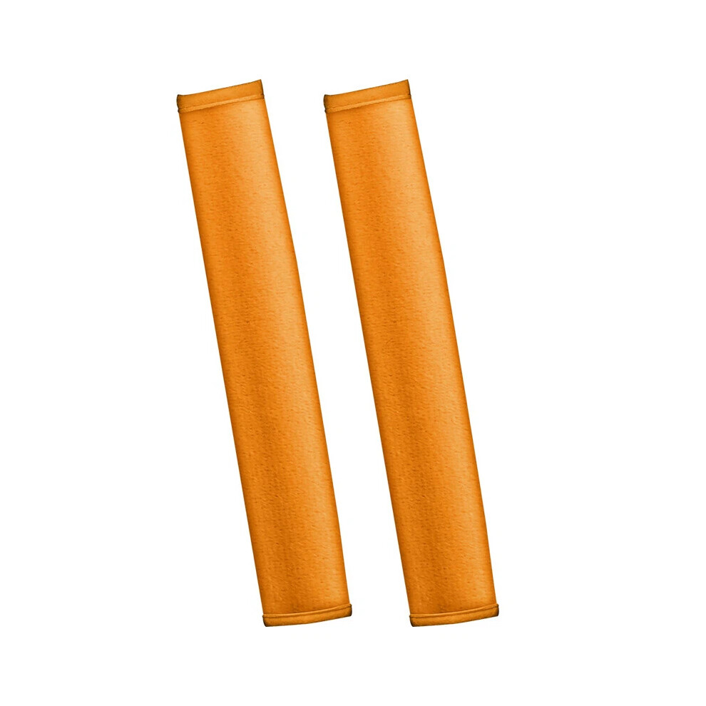 (, 33Cm) Hot 2Pcs Car Seat Belt Shoulder Pad Cover Protection Cushion Soft Auto Accessories Orange 4069369473548