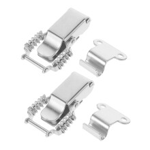 2pcs Spring Toggle Latch Clamp Heavy Duty Secure Spring Lock Easy Installation for Toolbox and Wooden Cases