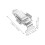 2pcs Spring Toggle Latch Clamp Heavy Duty Secure Spring Lock Easy Installation for Toolbox and Wooden Cases 2