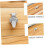 2pcs Spring Toggle Latch Clamp Heavy Duty Secure Spring Lock Easy Installation for Toolbox and Wooden Cases 3