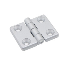 Stainless Steel Self Closing Door Hinge 62x50mm Smooth Sliding Bearing Reversible Folding Cabinet