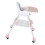 Pink Folding Baby High Chair, Double Tray, 37.5 cm 8