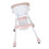 Pink Folding Baby High Chair, Double Tray, 37.5 cm 12