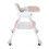Pink Folding Baby High Chair, Double Tray, 37.5 cm 15