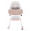 Pink Folding Baby High Chair, Double Tray, 37.5 cm 16