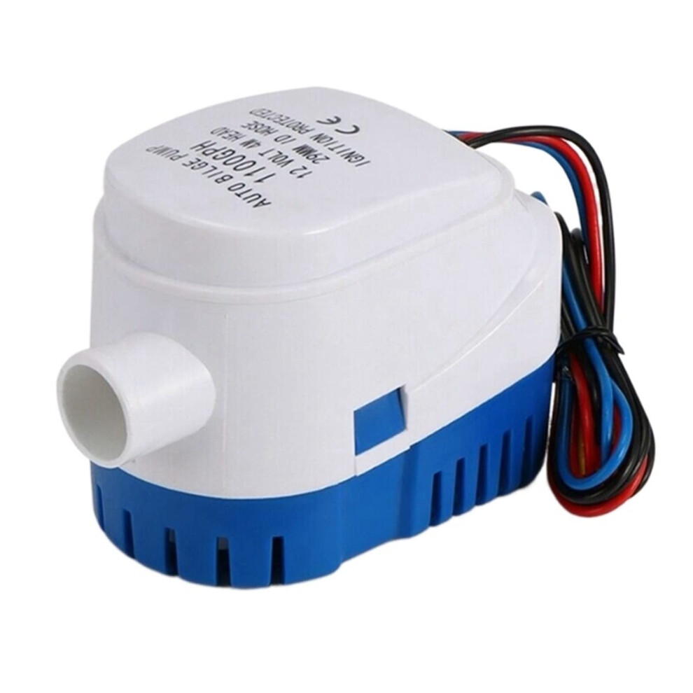2X 12V Automatic Submersible Bilge Water Transfer Pump With Float Switch For Boat And Rv 9330225330356