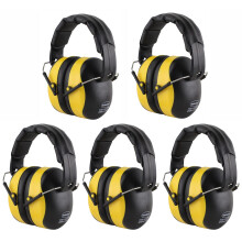 3 Series Onyx 37 Noise Cancelling Earmuffs, NRR Hearing Protection, Adjustable Comfort Fit