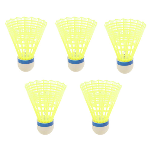 Night Glow LED Shuttlecock 30mAh 102g 5pcs