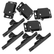 4 Sets RV Cabinet Door Latch and Catch Set, Camper Drawer Latch, Secure Travel, Durable Hold
