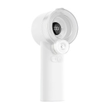 Misting Fan Handheld Fan 5 Speed Adjustment Desk Fan-White