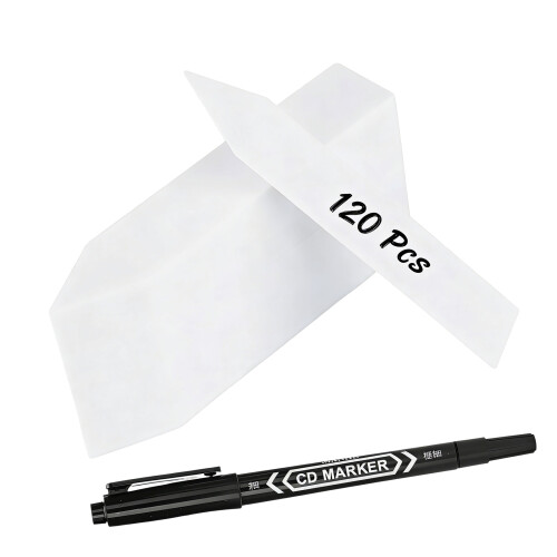 120Pcs Long Time Use Plant Markers Designed For-120pcs