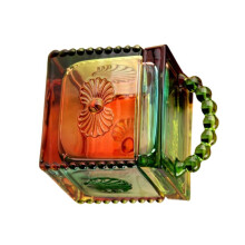 Stylish Square Candies Jar With Sealed Lid Perfect-Glazed color