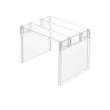 Bathroom Storage Rack Small Plastic Bathroom Countertop Organizer Waterproof Durable Design