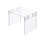 Bathroom Storage Rack Small Plastic Bathroom Countertop Organizer Waterproof Durable Design 1
