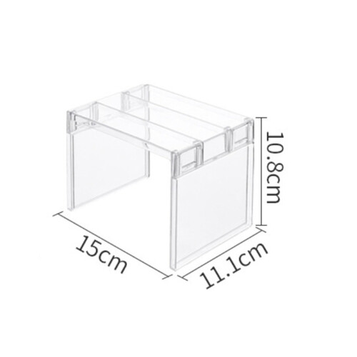 Bathroom Storage Rack Small Plastic Bathroom Countertop Organizer Waterproof Durable Design 2