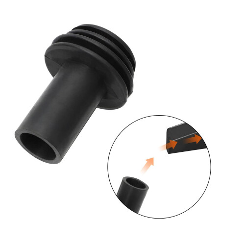 Silicone Gutter Extension Covers 4 Pack, Clog Resistant Design for Efficient Rainwater Drainage 2