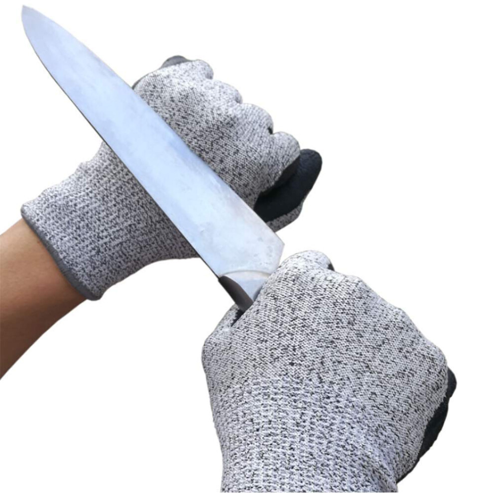 Cut Resistant Gloves Level 5 Protection Food Grade Safety Kitchen Gloves For Cutting And Shucking, Large 1 Pair 9073542973812