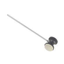 Durable Stainless Steel Felt Bass Drum Pedal Beater Replacement for Drummers with Traditional Feel