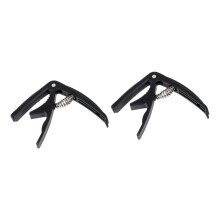 2pcs Guitar Capo Set, Adjustable Spring Tension for Electric and Acoustic Guitar, Secure Grip