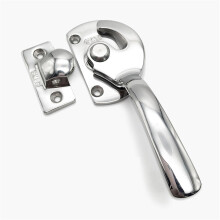 Stainless Steel L Type Door Handle Lock DK612 for Cabinets, Durable Easy Grip Design 1Pcs