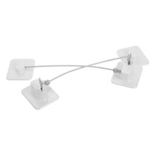 2 Pcs Baby Safety Lock for Fridge and Cabinets, Childproof No‑Drill Adhesive Design for Home Use