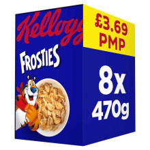 Kellogg's Frosties Breakfast Cereal 8x470g