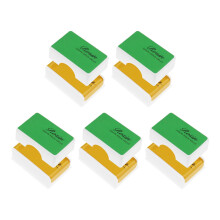 5PCS Violin Rosin Set Low Dust Formula Natural Grip for Violin Viola Cello Bows