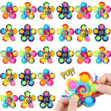 12 Pack Fidget Spinners for Kids, Sensory Fidget Toys Bulk with Colorful Spinning Design and Stress Relief Fun