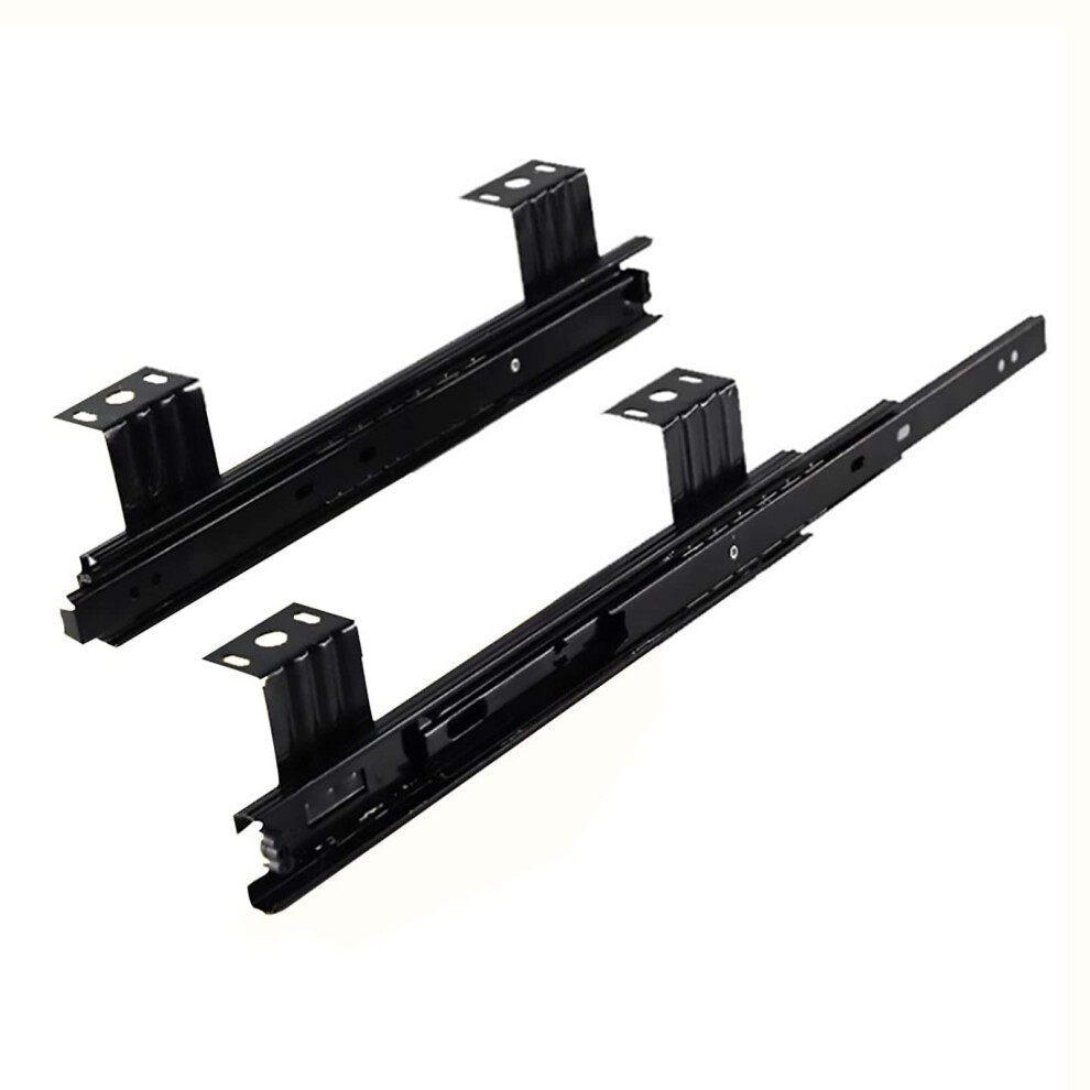 14 Inch Full Extension Keyboard Drawer Slides Under Desk, Ball Bearing Heavy Duty Rails, 30Kg Pair 9073542974314