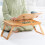 Folding Drafting Table with FourStep Adjustable Panel and Telescopic Height, Portable Drawing Desk for Small Spaces 4