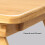 Folding Drafting Table with FourStep Adjustable Panel and Telescopic Height, Portable Drawing Desk for Small Spaces 5